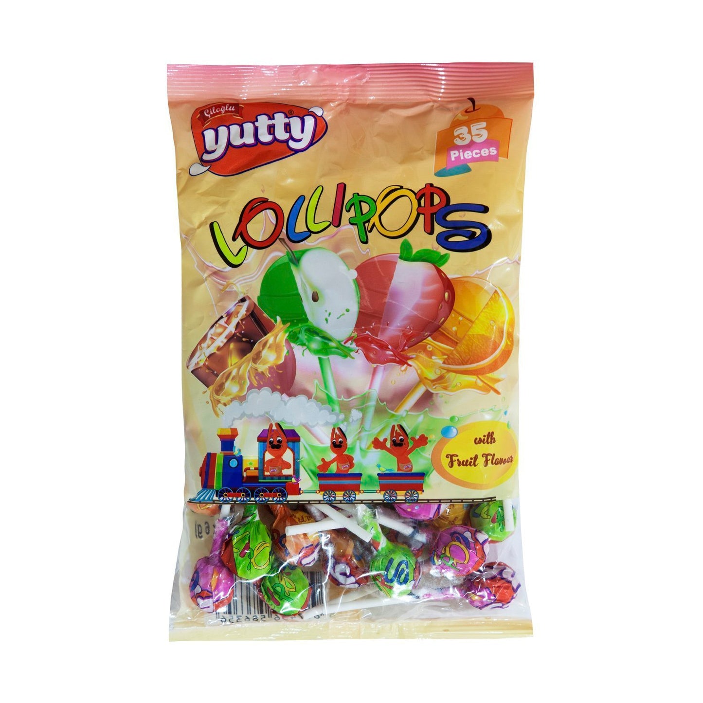 Yutty Lollipops süße Spezialität 40 Stk Süßware Snack