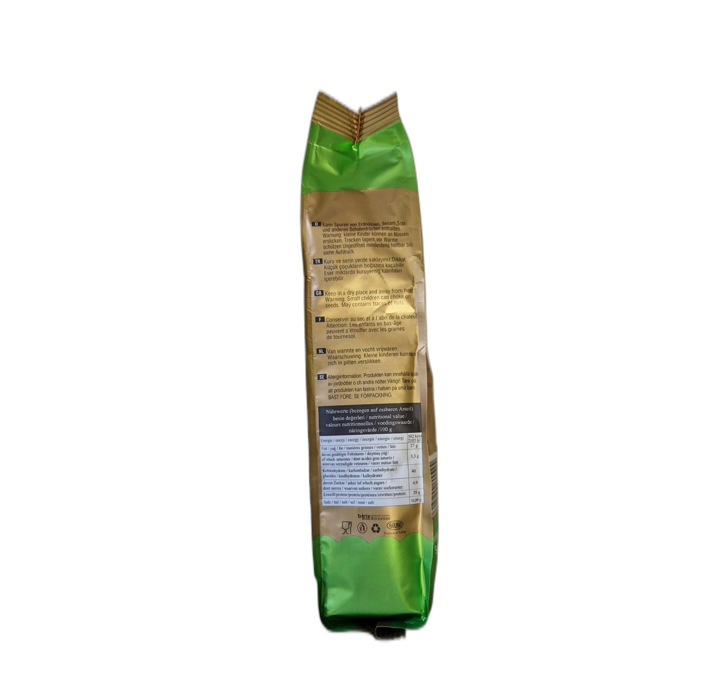 Ciloglu Ungesalzen Sonnenblumenkerne 225 225g Trockenfrucht Snack