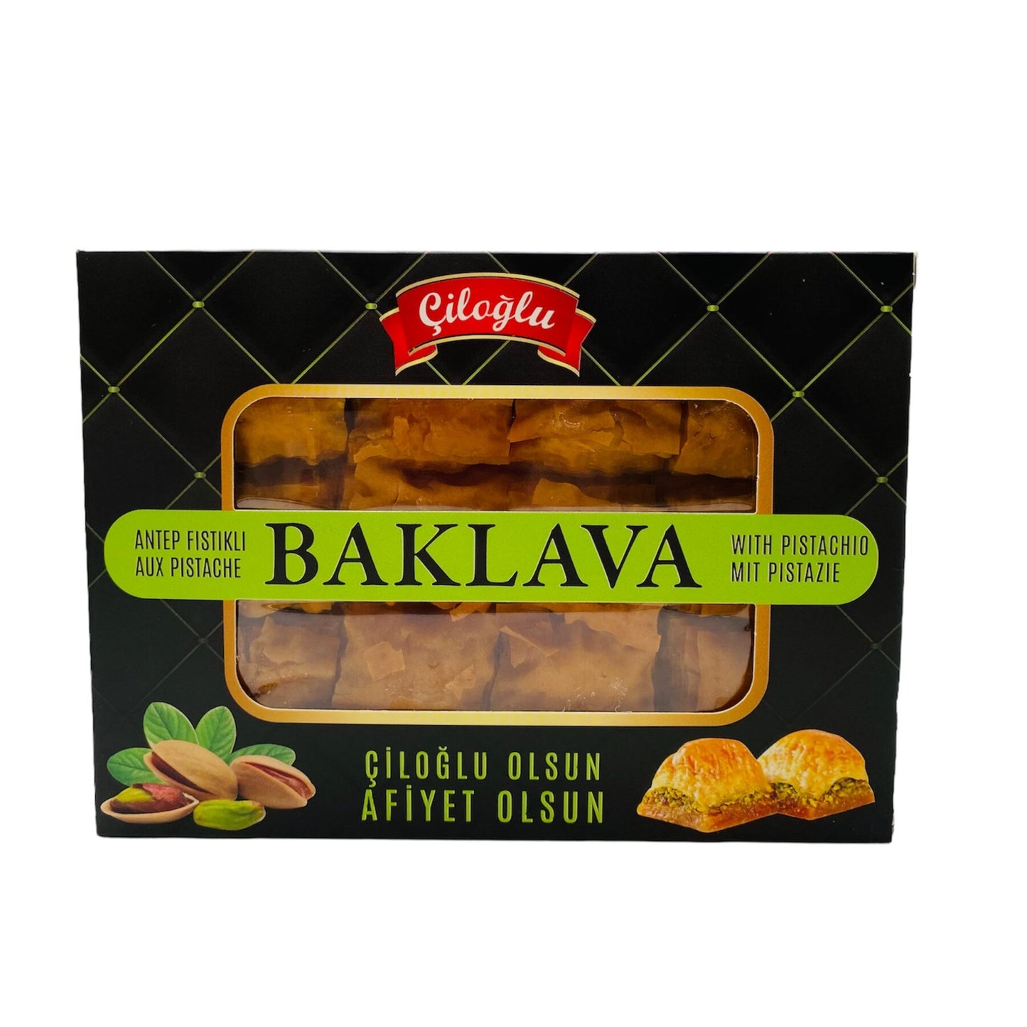 Ciloglu Antep mit Pistazie Krokan süße Spezialität 40g Süßware Snack