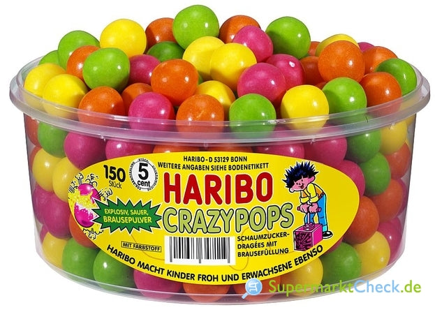 Crazy Bubles süße Spezialität 1 Stk Süßware Snack