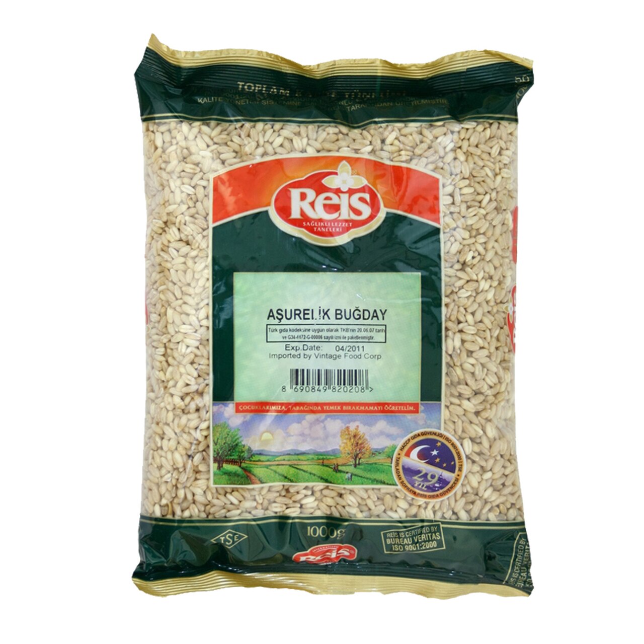 Bashan Asurelik Weizen Grundnahrungsmittel 1000g Getreide Vorrat