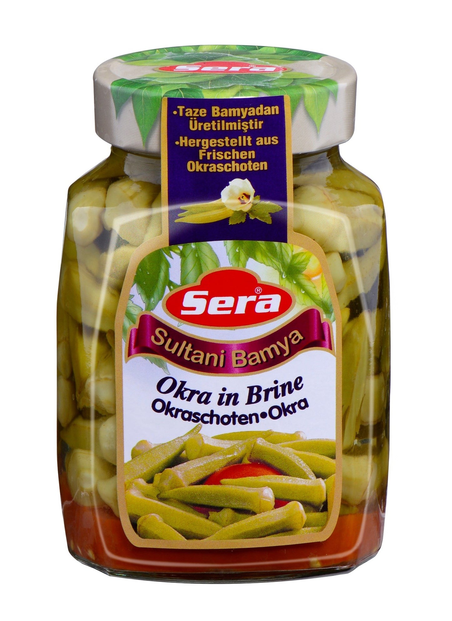 Sezgin Sultan Okra Konserve im Glas 650g