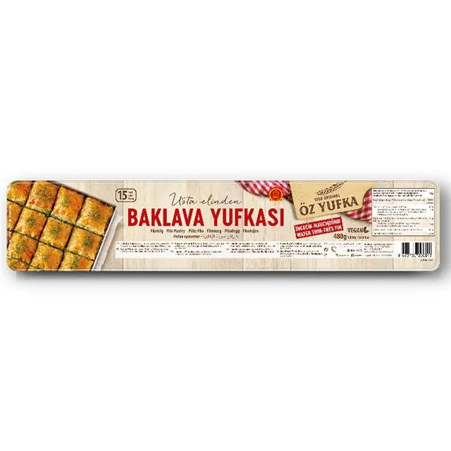 Özer Wasser Börek Teiggebäck Yufkasi 1 Stk Backware Snack