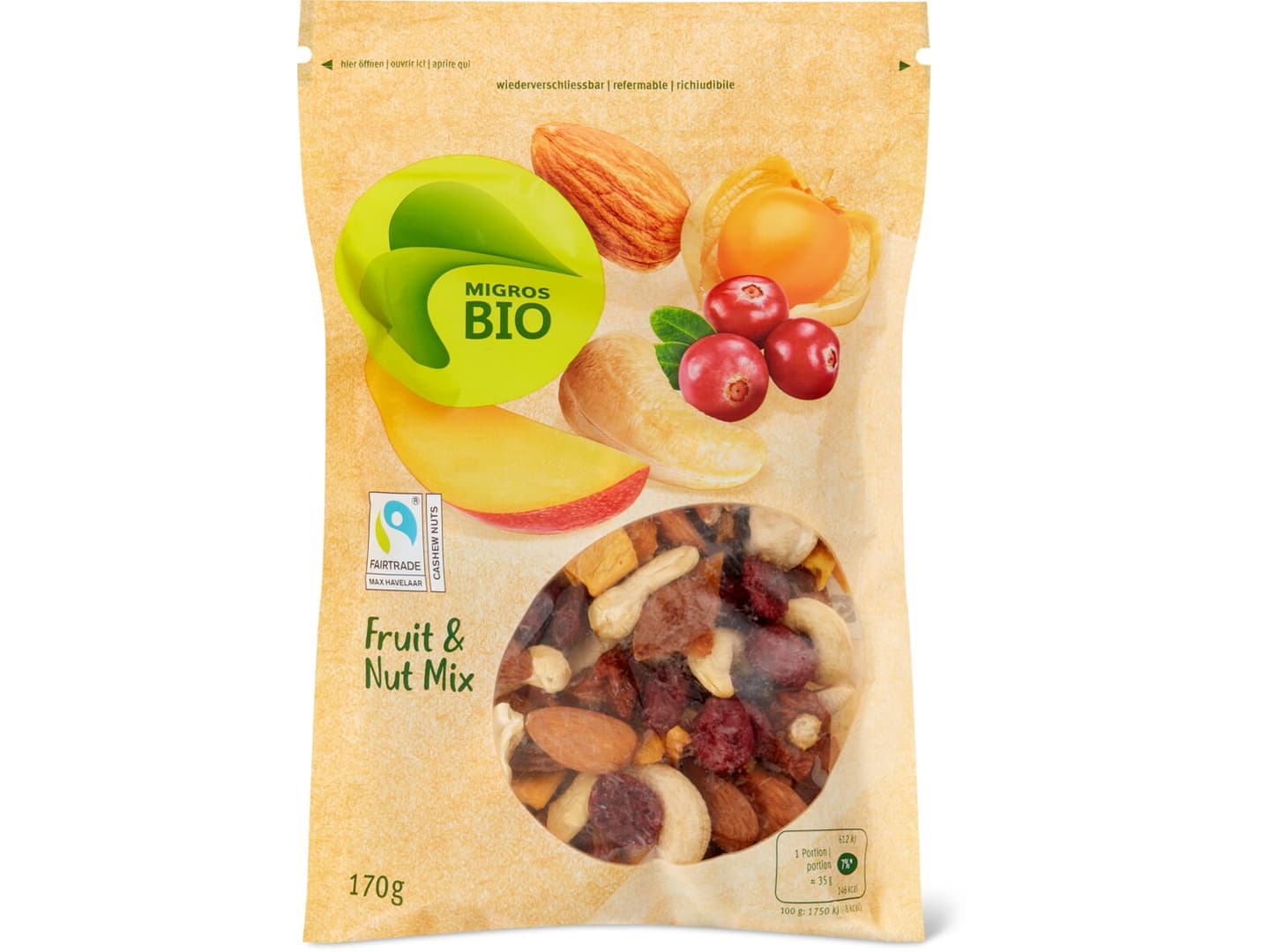 Montus Mais Trockenfrucht-Spezialität 1 Stk Snack
