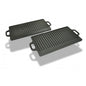 JUNG Vida Grillplatte Wendeplatte 2 Stk. Gusseisen 38x23 cm