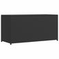JUNG Vida Garten-Auflagenbox Schwarz 120x50x60 cm Poly Rattan