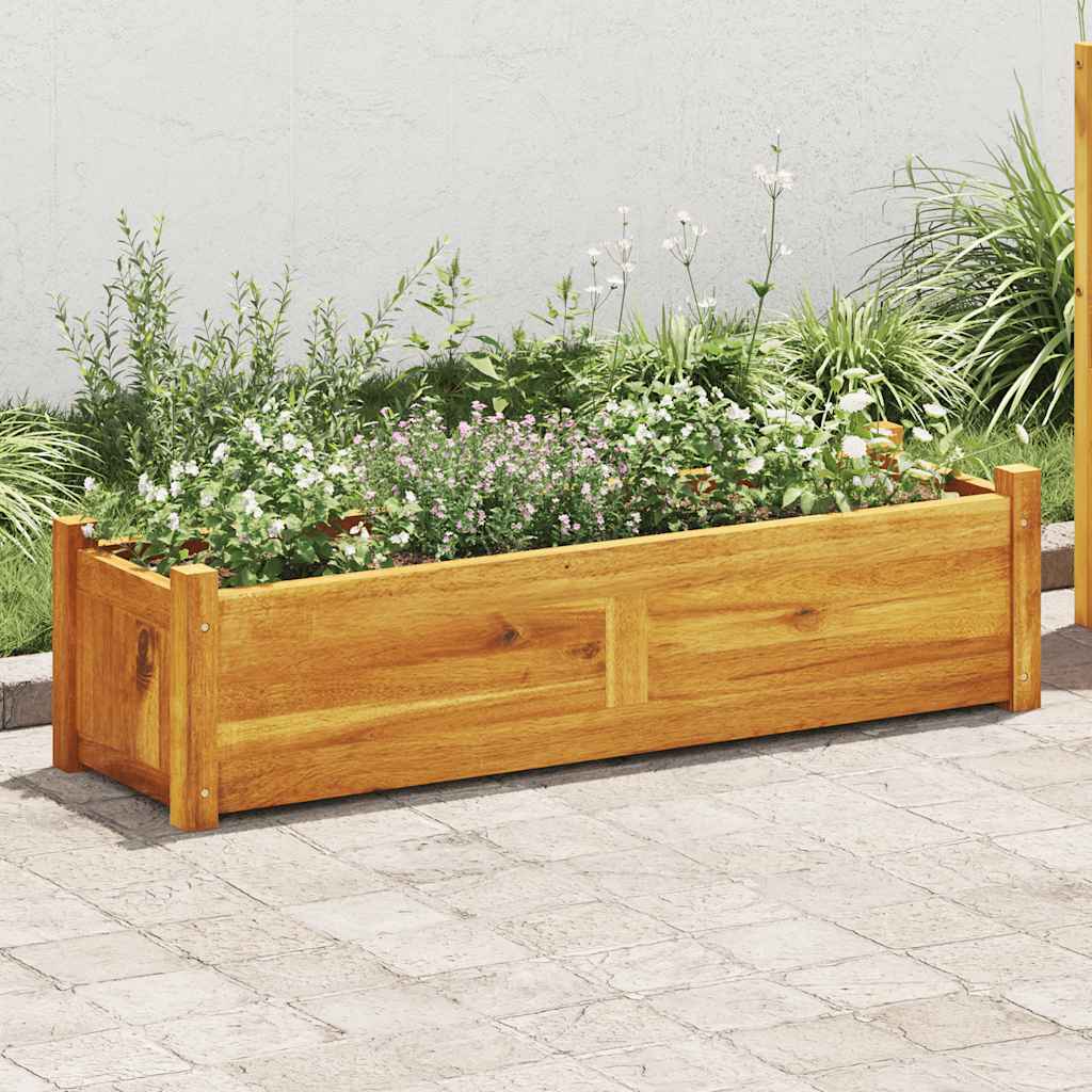 JUNG Vida Garten-Hochbeet Akazienholz 100x30x25 cm