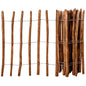 JUNG Vida Staketenzaun Haselnuss 90x500 cm