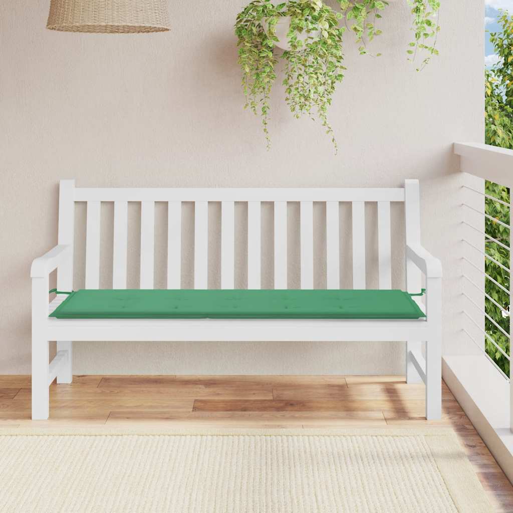 JUNG Vida Gartenbank-Auflage Grün 150x50x3 cm Oxford-Gewebe