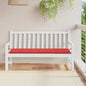 JUNG Vida Gartenbank-Auflage Rot 150x50x3 cm Oxford-Gewebe