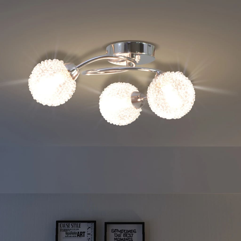 JUNG Vida Deckenleuchte für 3 G9-Glühlampen 120 W