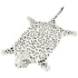 JUNG Vida Plüsch Leopardenfell Teppich 139 cm Weiß