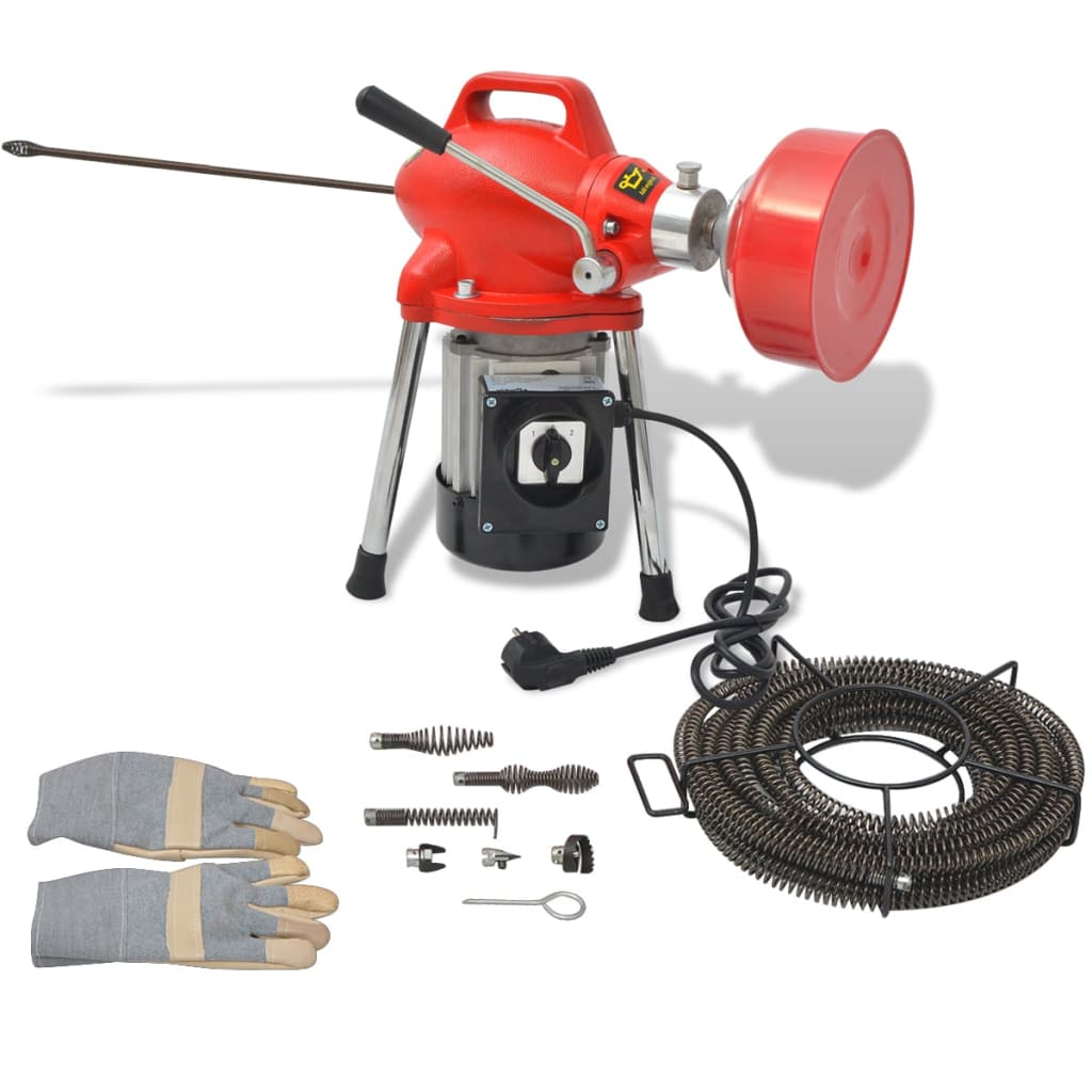 JUNG Vida Rohrreinigungsmaschine 250W 12,5mx16mm / 4,5mx9,5mm