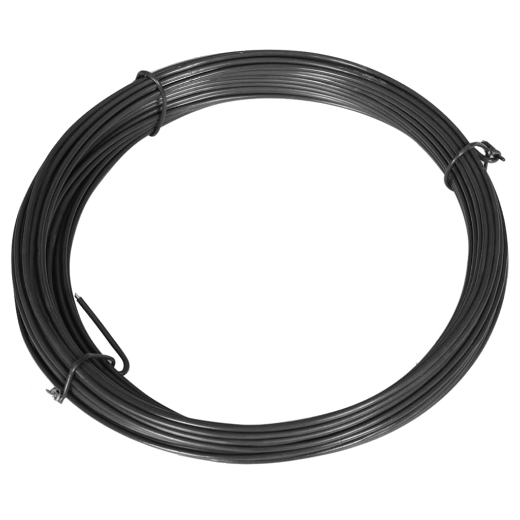 JUNG Vida Zaun-Bindedraht 25 m 1,4/2 mm Stahl Grau