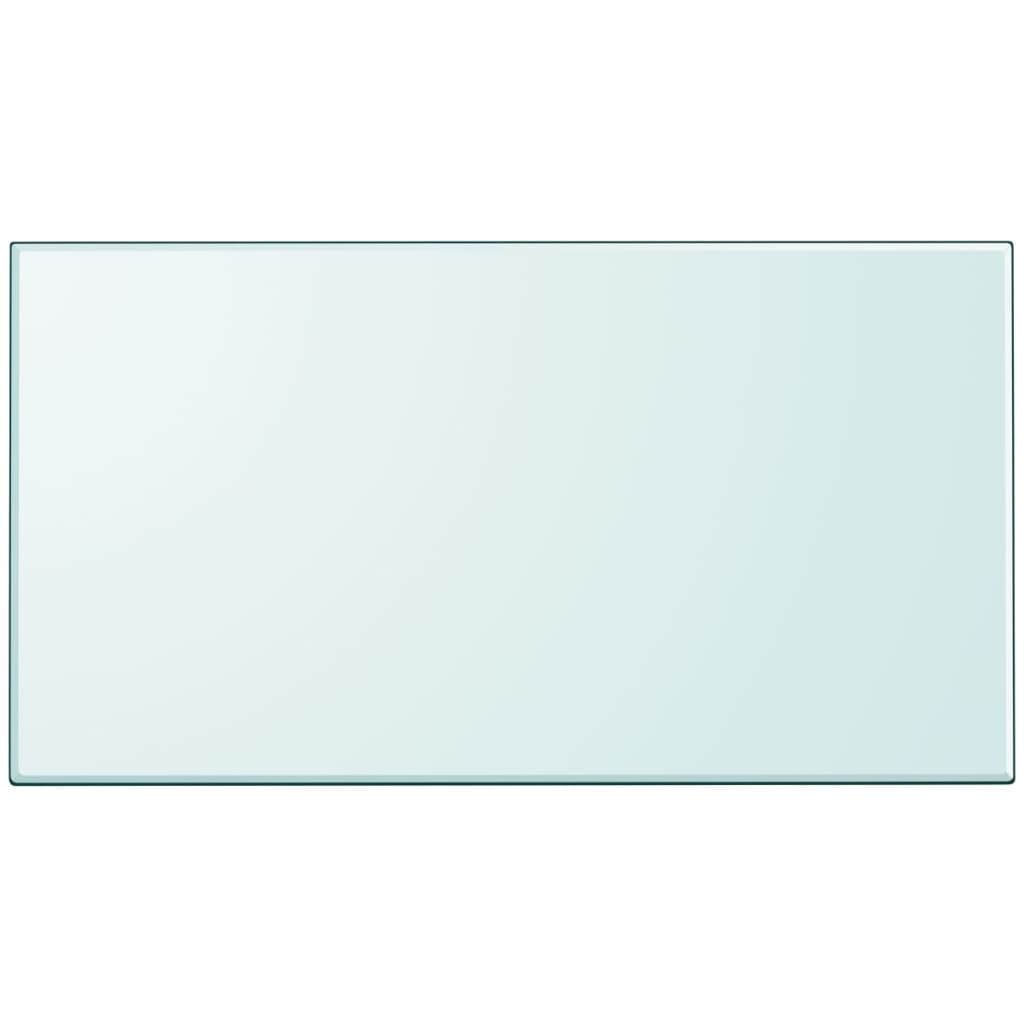 JUNG Vida Tischplatte aus gehärtetem Glas rechteckig 1200x650 mm