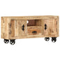 JUNG Vida TV-Schrank Raues Mangoholz 110x30x50 cm