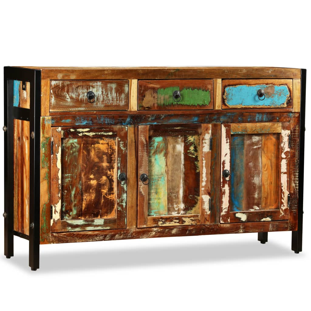 JUNG Vida Sideboard Altholz Massiv 120x35x76 cm
