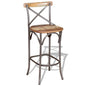 JUNG Vida Barhocker Altholz Massiv