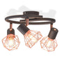 JUNG Vida Deckenstrahler mit 3 LED-Glühlampen 12 W
