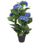 JUNG Vida Künstliche Hortensie mit Topf 60 cm Blau
