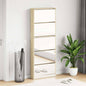 JUNG Vida Schuhschrank mit 5 Fächern Spiegel Eiche 63x17x169,5 cm