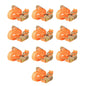 JUNG Vida Ratschen-Spanngurte 10 Stk. 0,4 Tonnen 6m×25 mm Orange