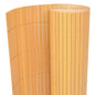JUNG Vida Gartenzaun Doppelseitig PVC 90×500 cm Gelb