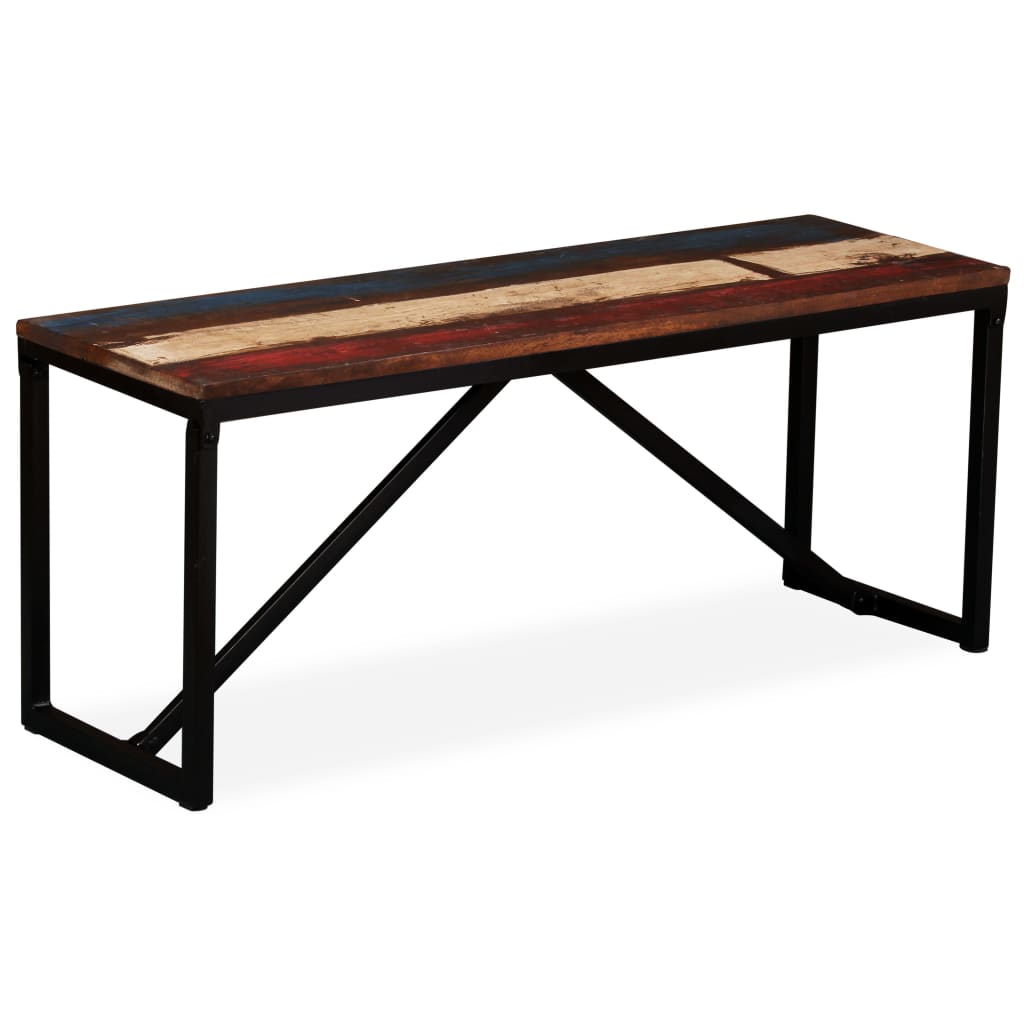 JUNG Vida Sitzbank Massivholz 110x35x45 cm