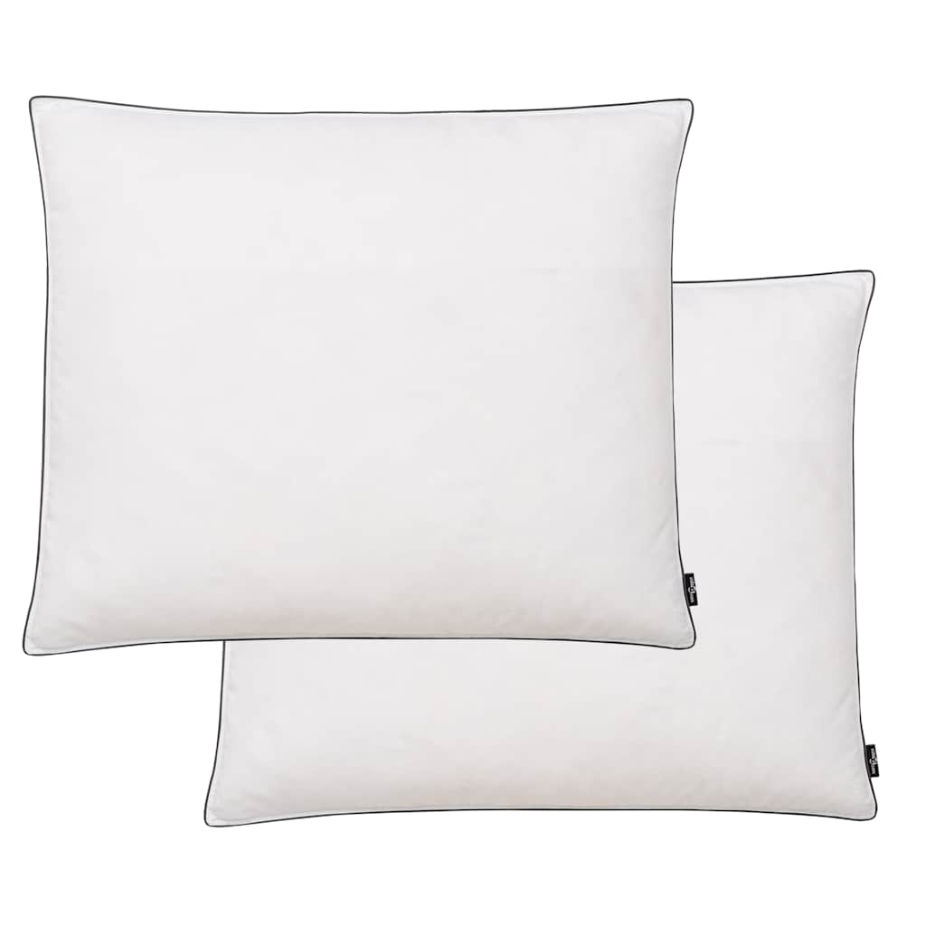 JUNG Vida Kissen 2 Stk. Daunen-/Federfüllung Schwer 70x60 cm Weiß