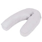 JUNG Vida Schwangerschaftskissen J-förmig 54x(36-43) cm Grau