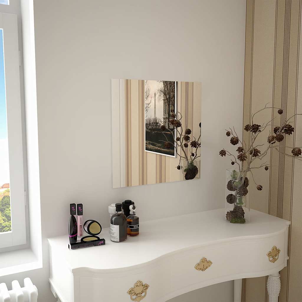 JUNG Vida Wandspiegel 50 x 50 cm Quadratisch Glas