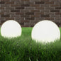 JUNG Vida LED-Gartenleuchten 2 Stk. Kugelförmig 20 cm PMMA