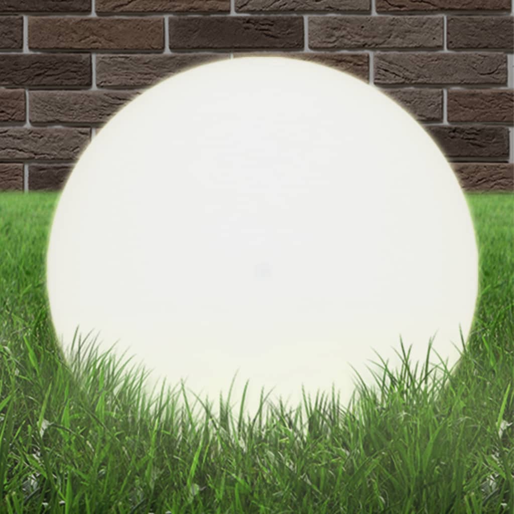 JUNG Vida LED-Gartenleuchte Kugelförmig 50 cm PMMA