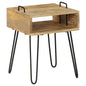 JUNG Vida Nachttisch Massivholz Mango 40×34×47 cm