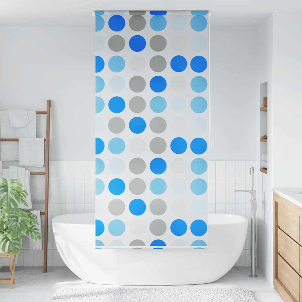 JUNG Vida Duschrollo 120x240 cm Kreismuster