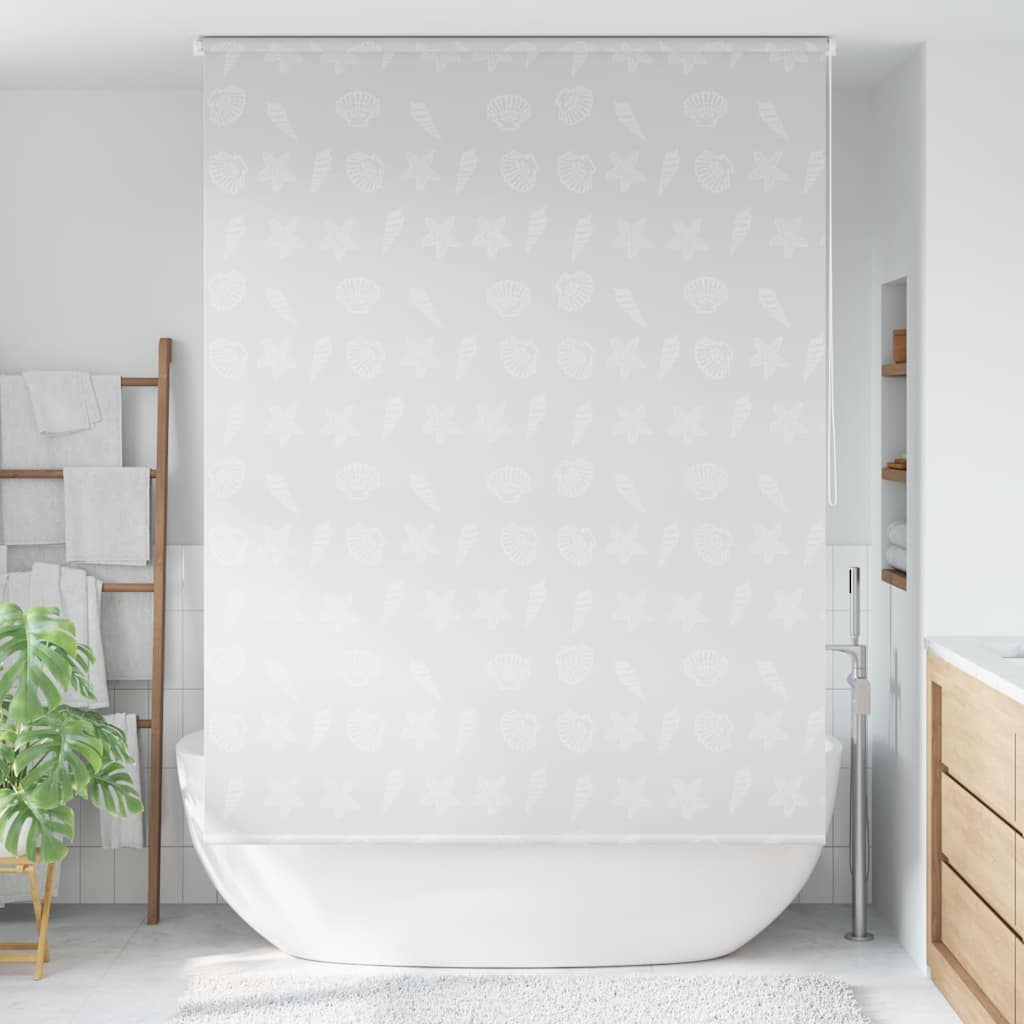 JUNG Vida Duschrollo 140x240 cm Seesternmuster