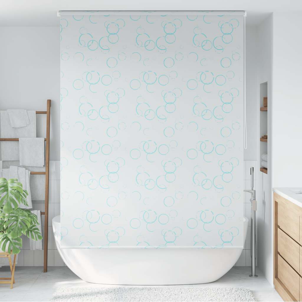 JUNG Vida Duschrollo 140x240 cm Blasenmuster