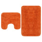 JUNG Vida Badematten-Set 2-tlg. Stoff Orange