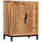 JUNG Vida Sideboard Massivholz Akazie 60x35x76 cm Braun