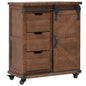 JUNG Vida Sideboard Massivholz Tanne 64x33,5x75 cm Braun