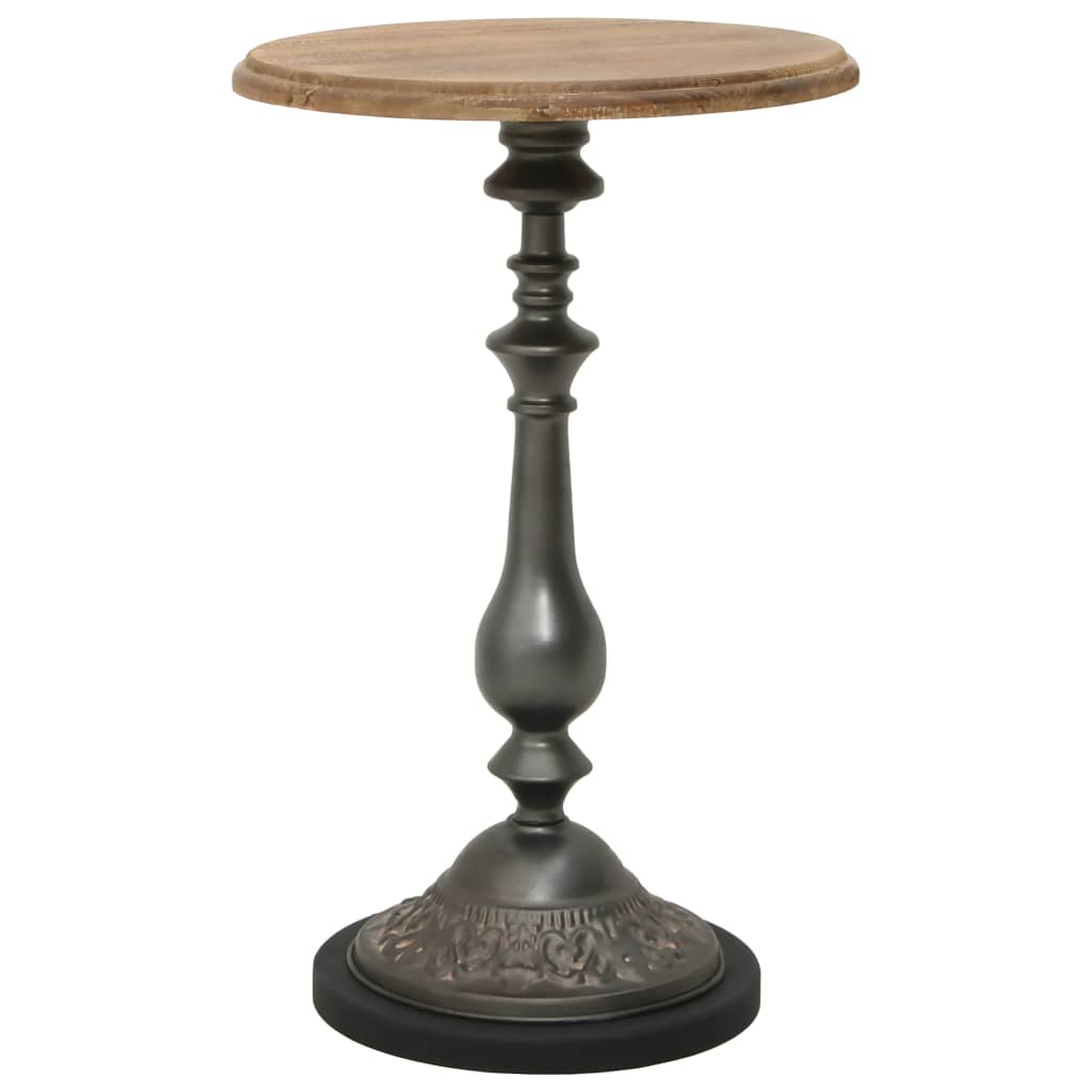 JUNG Vida Beistelltisch Tannenholz Massiv 40 x 64 cm Braun