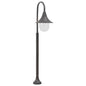 JUNG Vida Garten-Pollerleuchte E27 120 cm Aluminium Bronzefarben