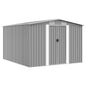 JUNG Vida Gartenhaus 257x298x178 cm Metall Grau