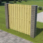JUNG Vida Zaunpfosten 2 pcs Silber 20 x 20 x 190 cm Metall