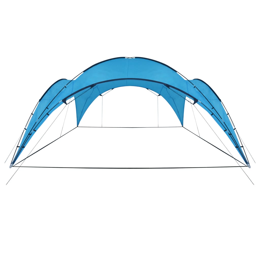 JUNG Vida Kuppelpavillon 450x450x265 cm Hellblau