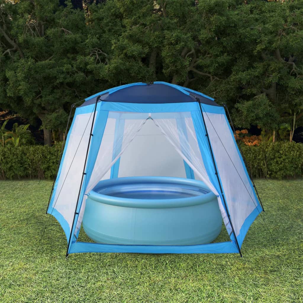 JUNG Vida Pool-Zelt 500x433x250 cm Blau