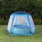 JUNG Vida Pool-Zelt 500x433x250 cm Blau