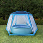 JUNG Vida Pool-Zelt 590x520x250 cm Blau