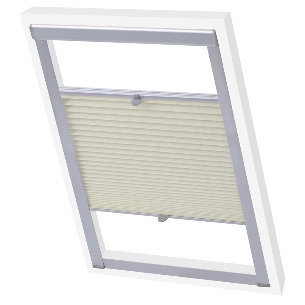 JUNG Vida Plissee Creme SK08