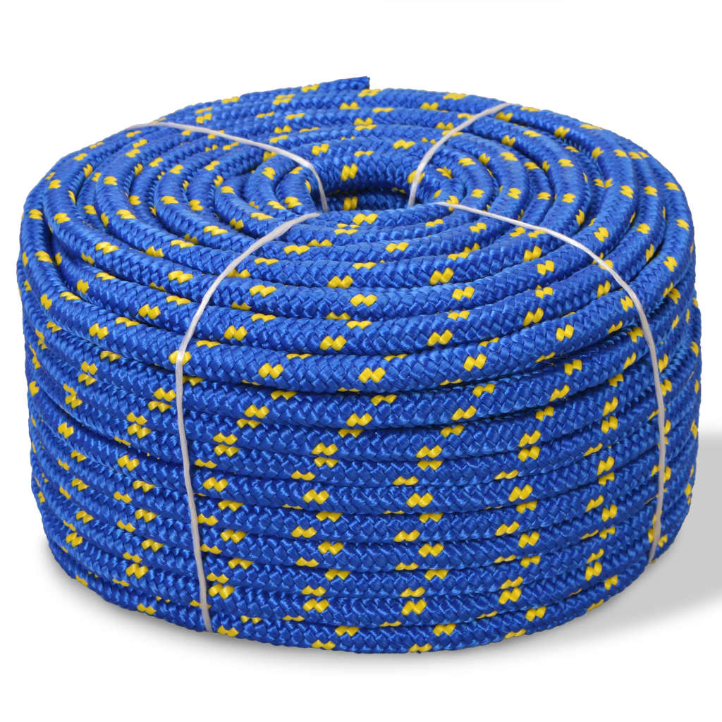 JUNG Vida Bootsseil Polypropylen 12 mm 250 m Blau